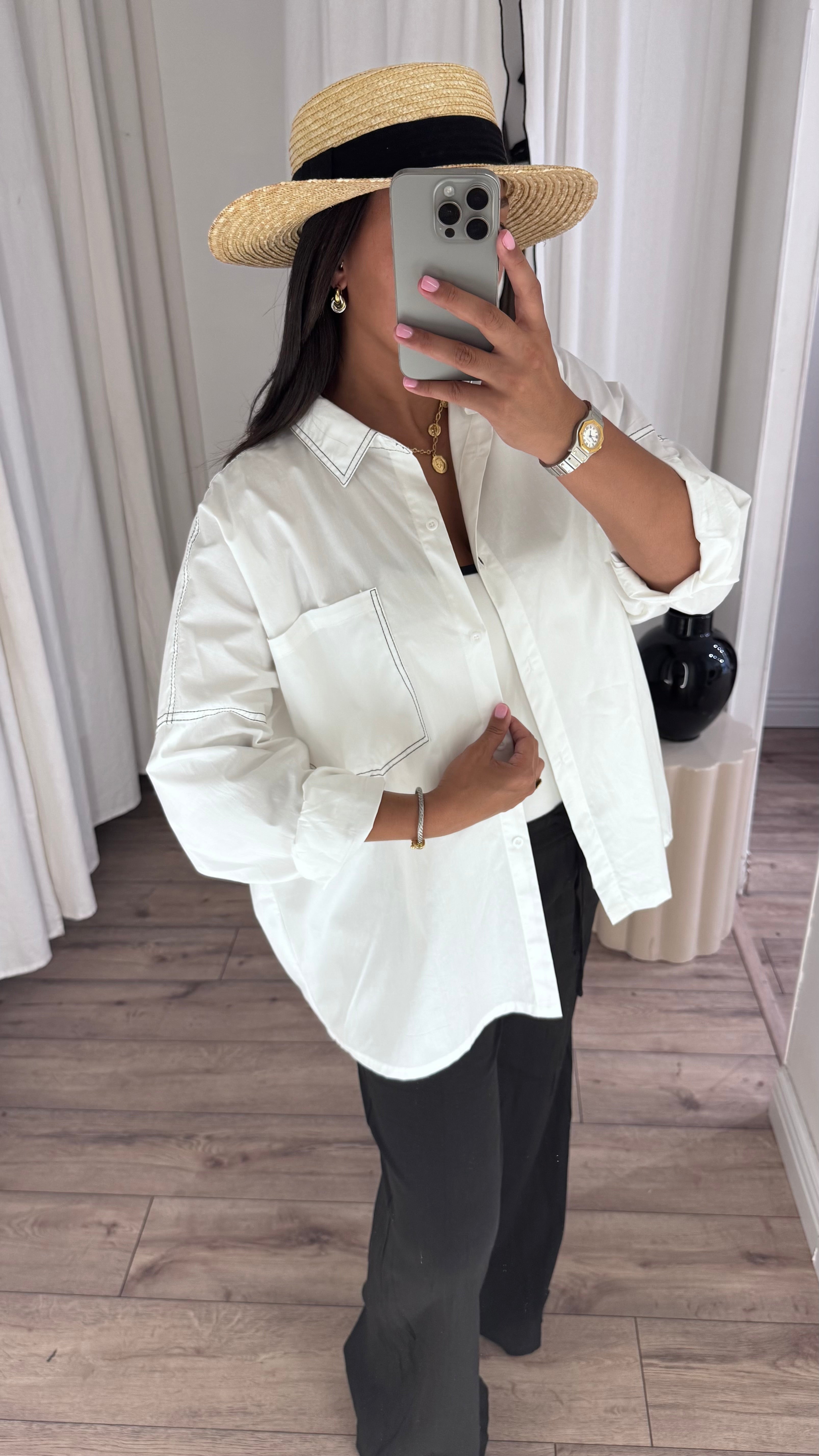 CHEMISE BLANCHE OVERSIZE
