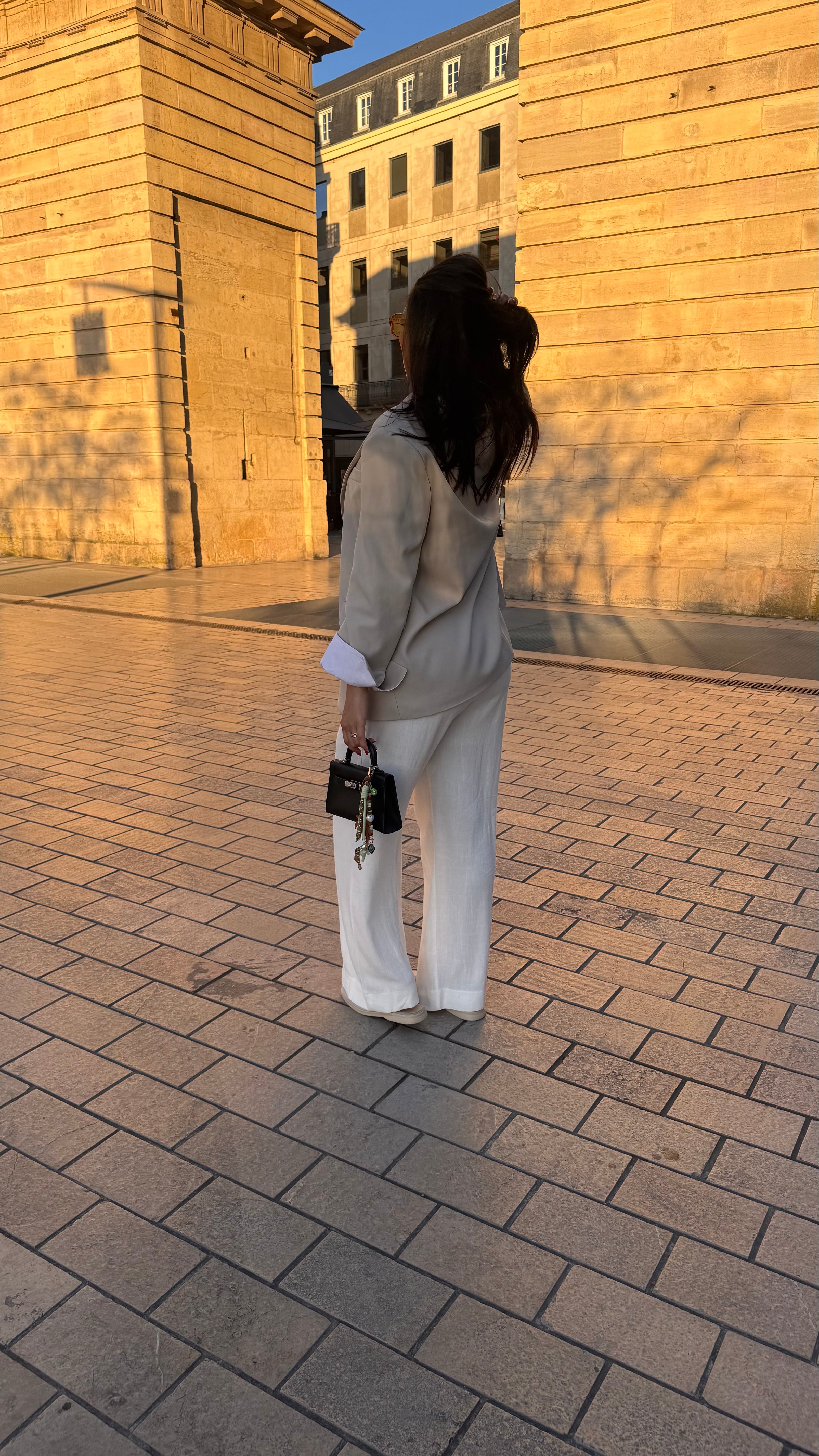 BLAZER BEIGE OVERSIZE