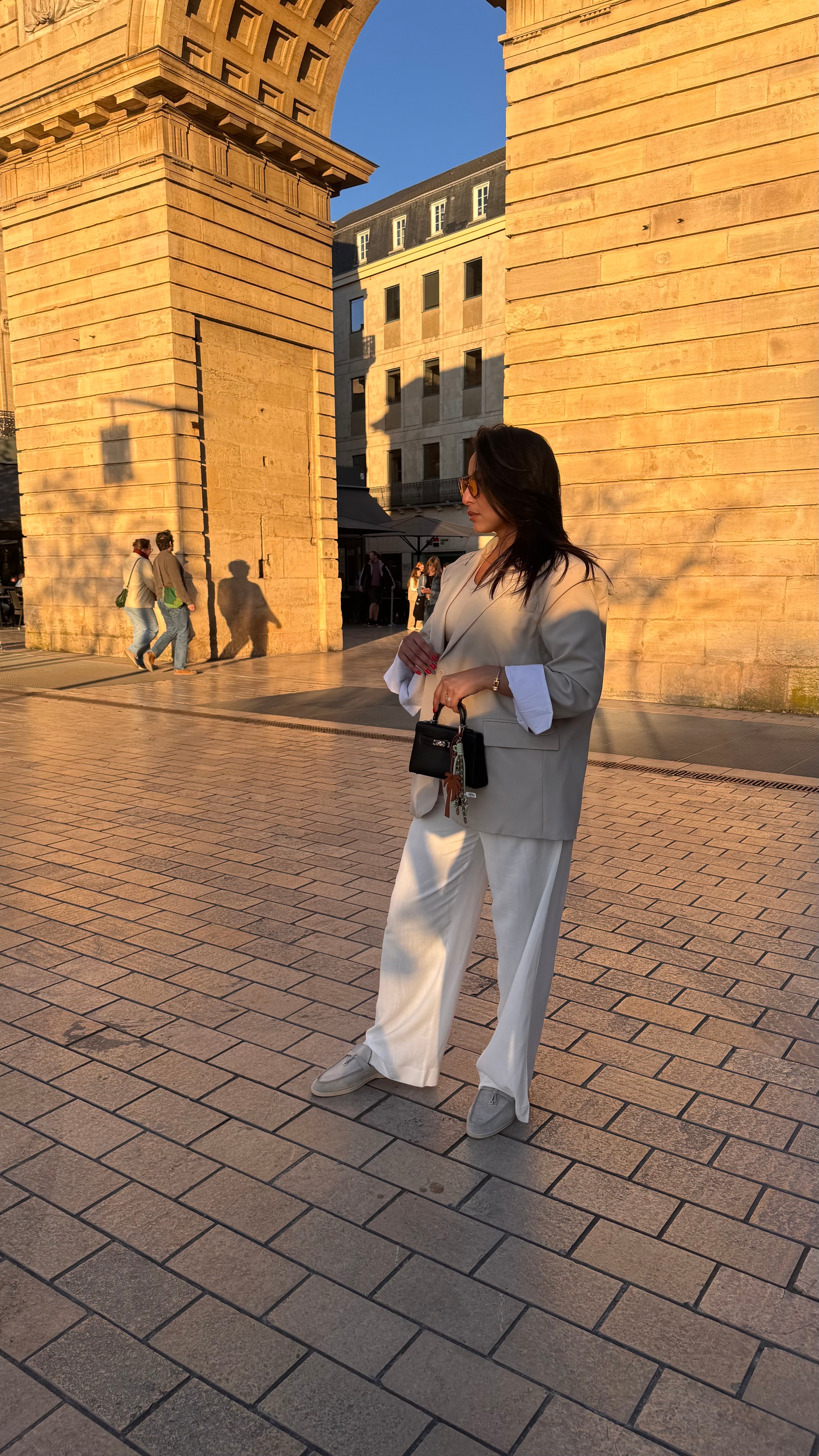 BLAZER BEIGE OVERSIZE