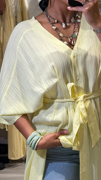 KIMONO / ROBE JAUNE
