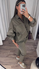 CHEMISE  TAUPE