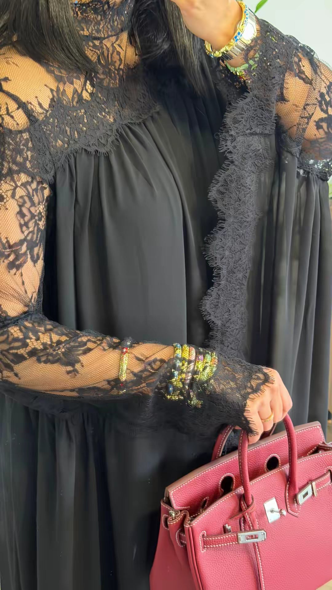 ROBE VOILE&DENTELLE
