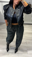 Pantalon Oversize à Carreaux