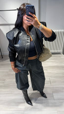 Pantalon Oversize à Carreaux