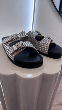CLAQUETTES STRASS