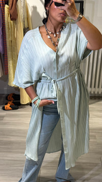 KIMONO / ROBE MENTHE