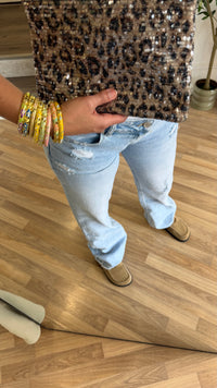 JEANS TAILLE BASSE