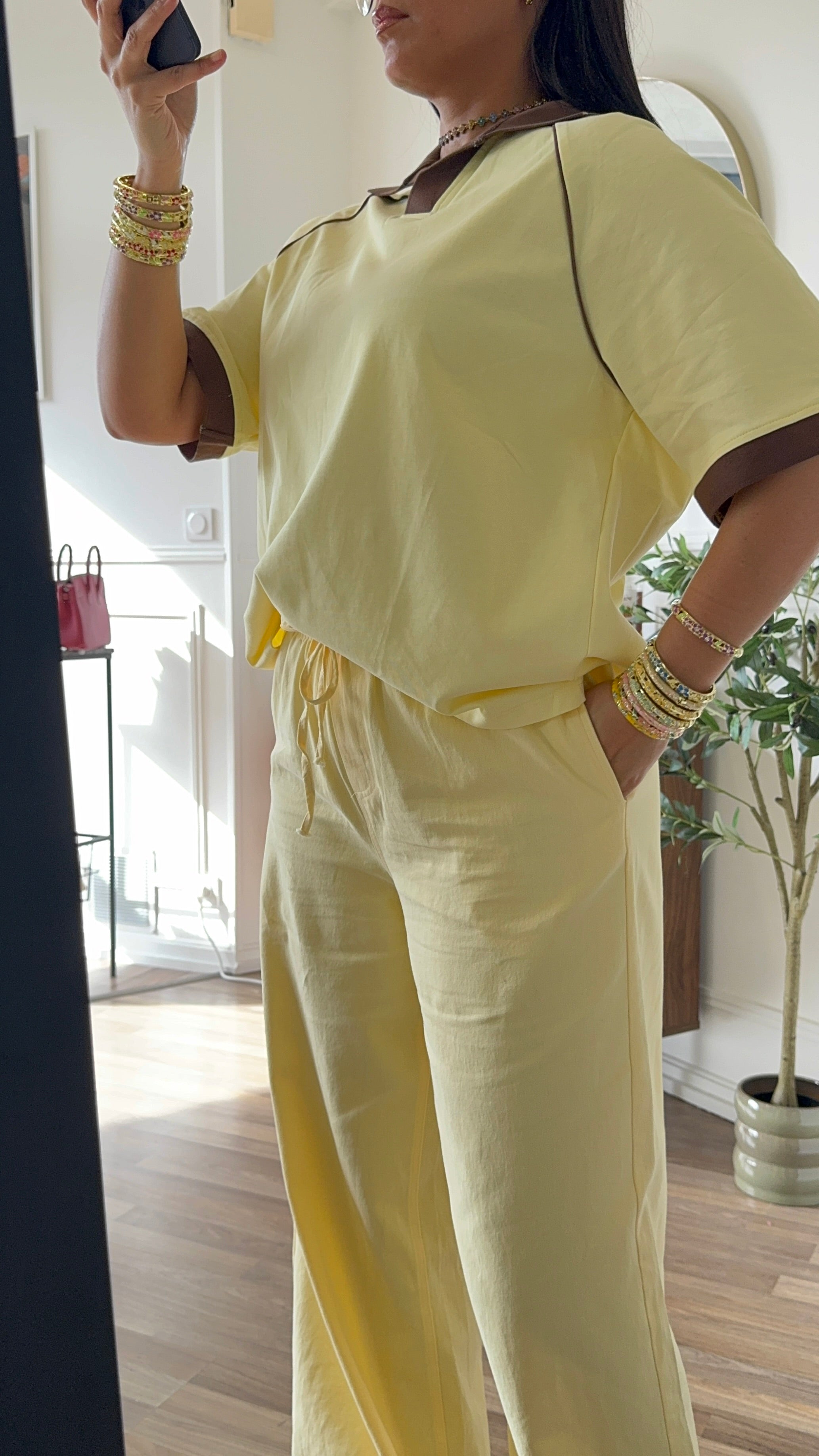 PANTALON JAUNE