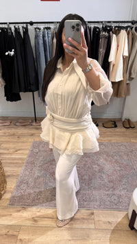 CHEMISIER BEIGE