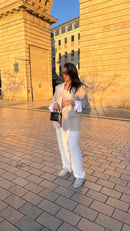 BLAZER BEIGE OVERSIZE