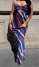 ROBE BLEUTÉE