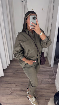 CHEMISE  TAUPE
