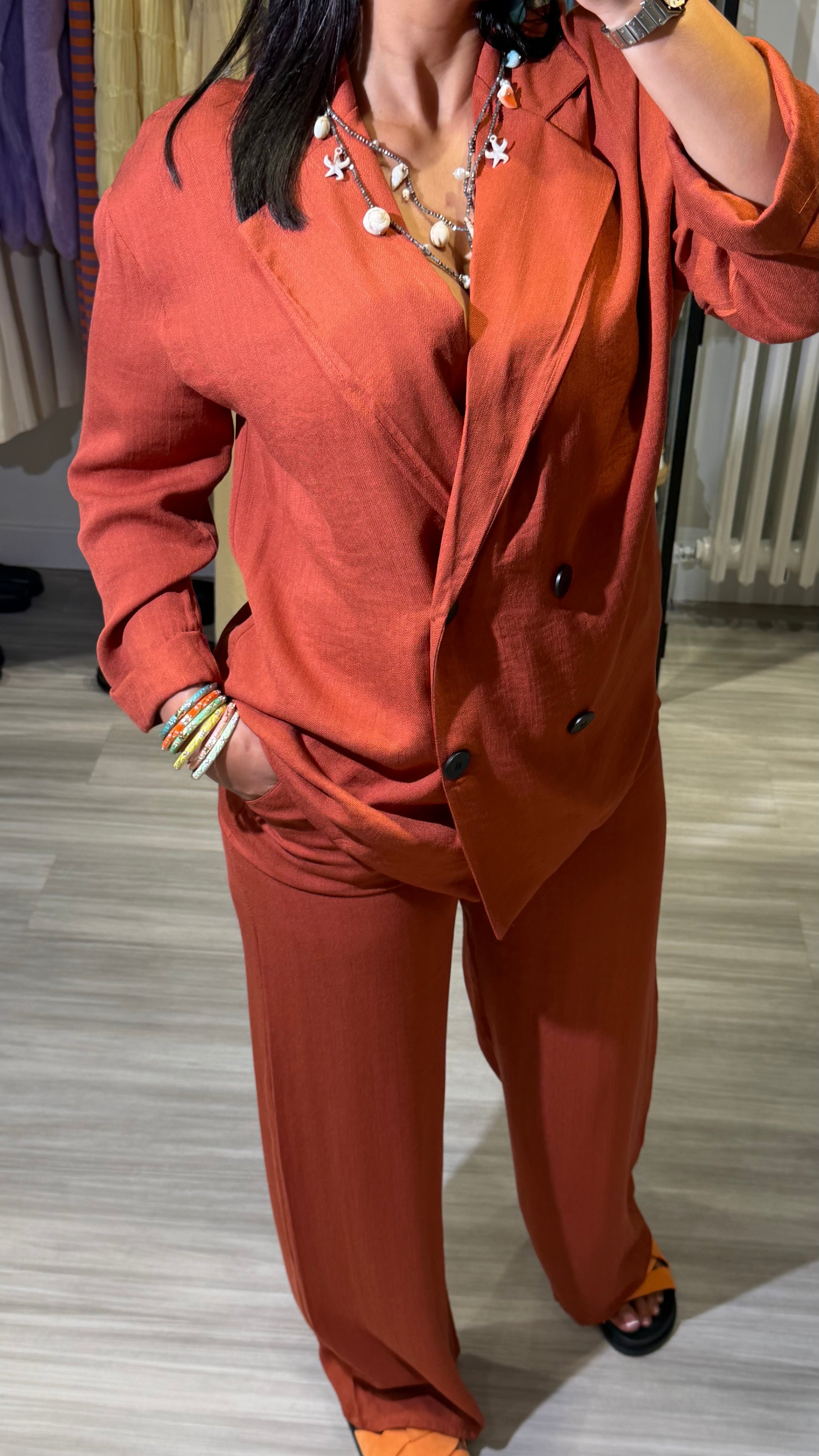 TAILLEUR LIN