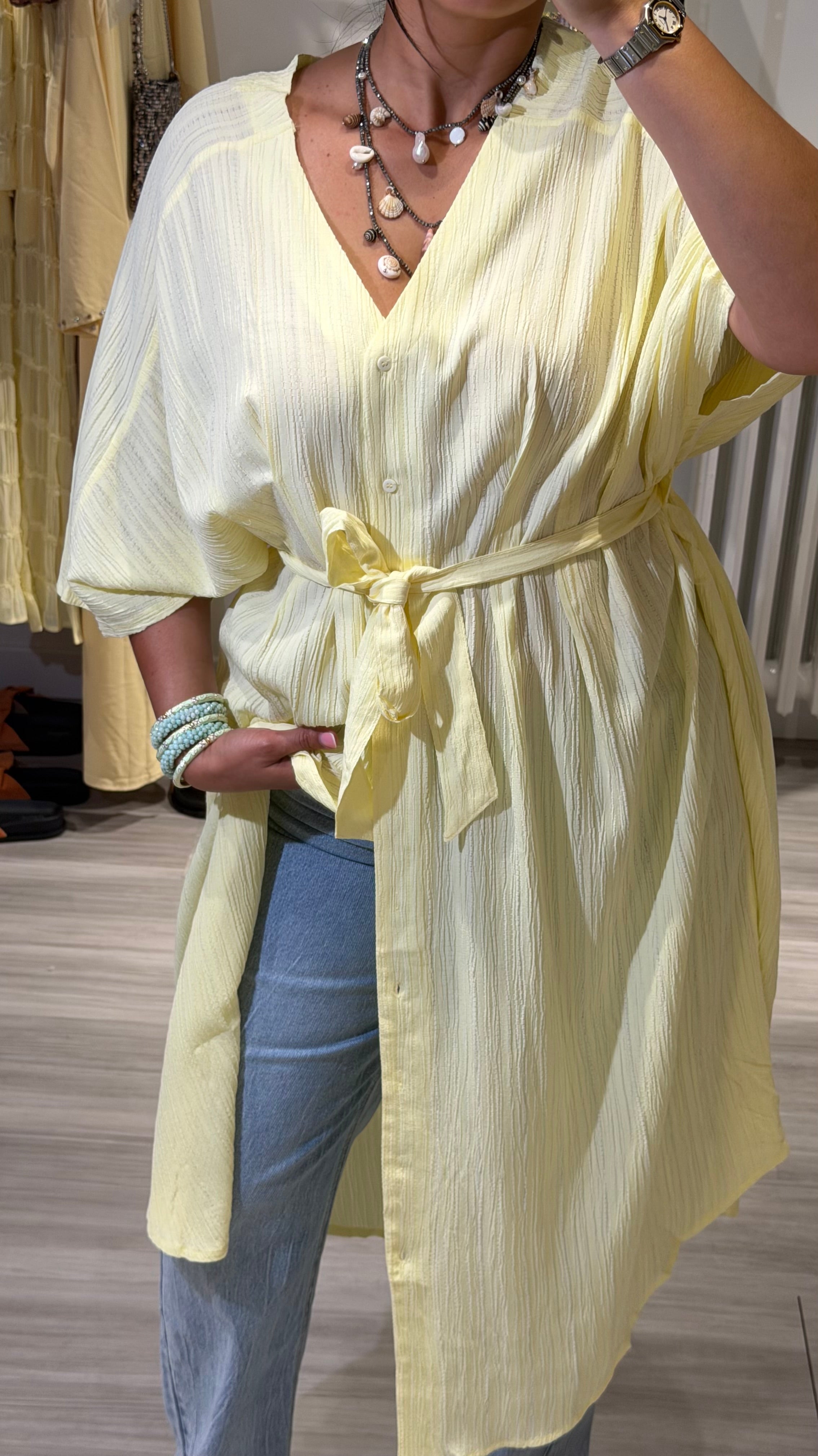 KIMONO / ROBE JAUNE