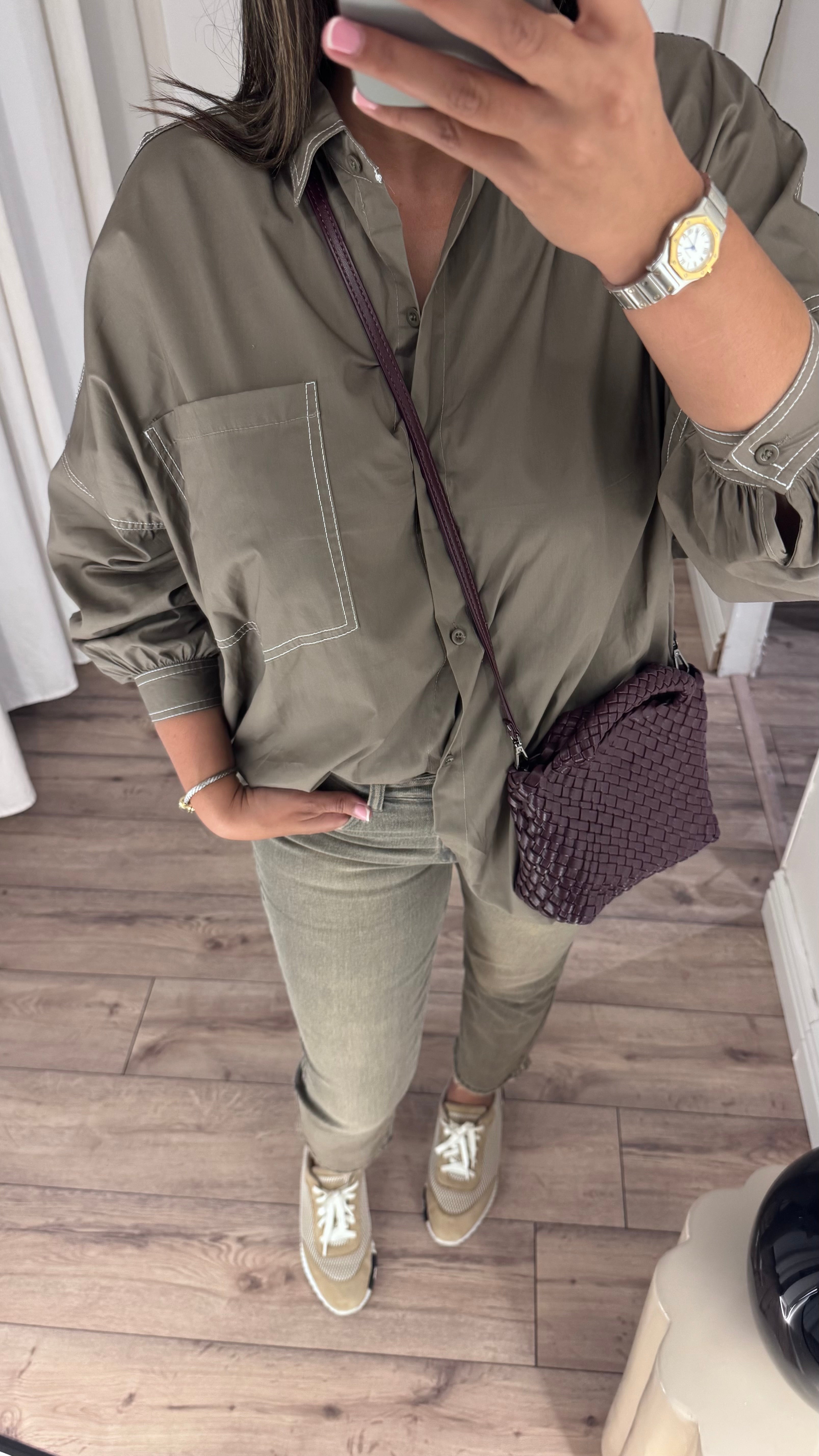 CHEMISE  TAUPE