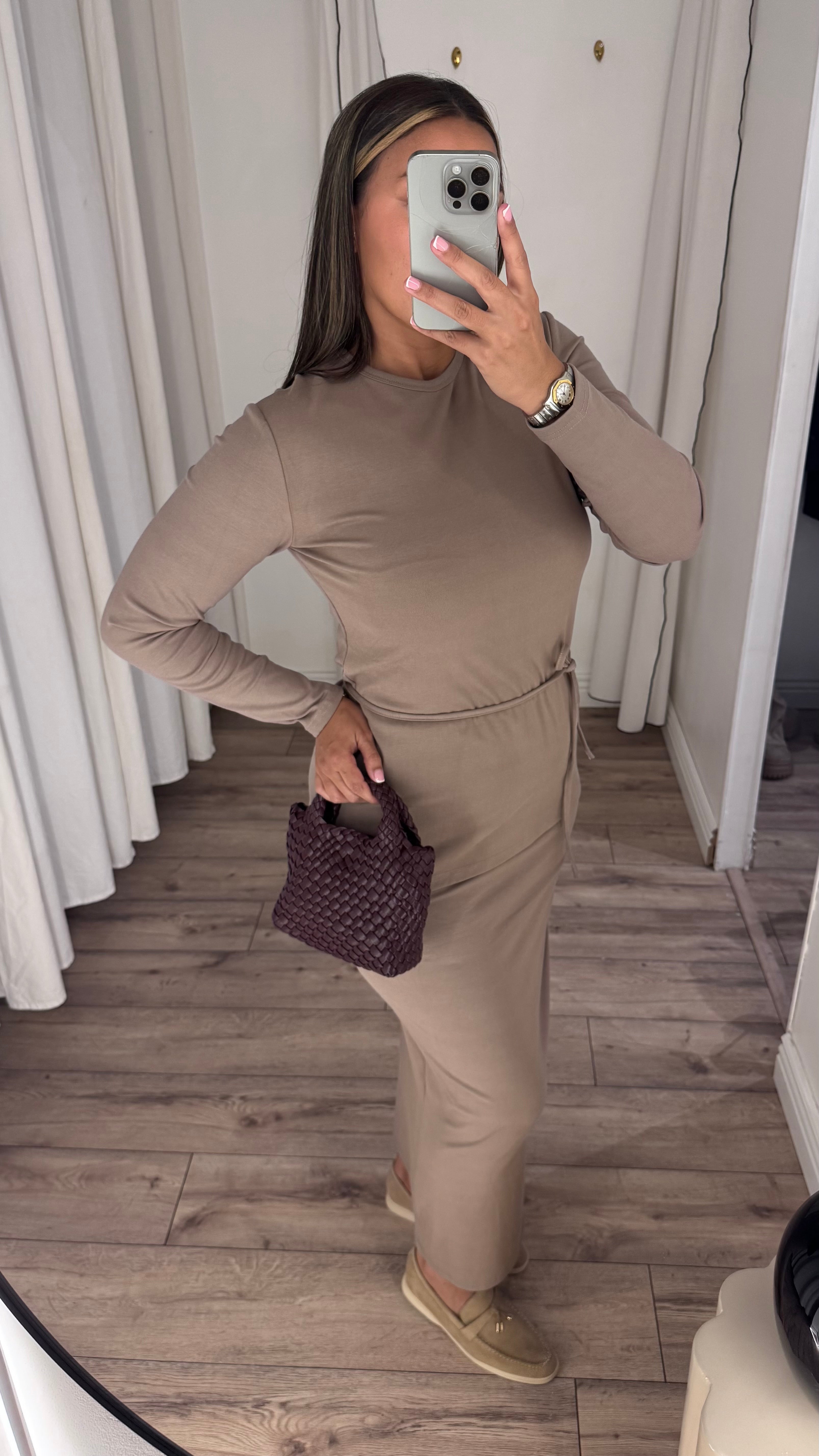 ENSEMBLE JERSEY BEIGE