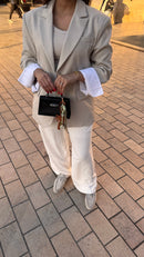 BLAZER BEIGE OVERSIZE