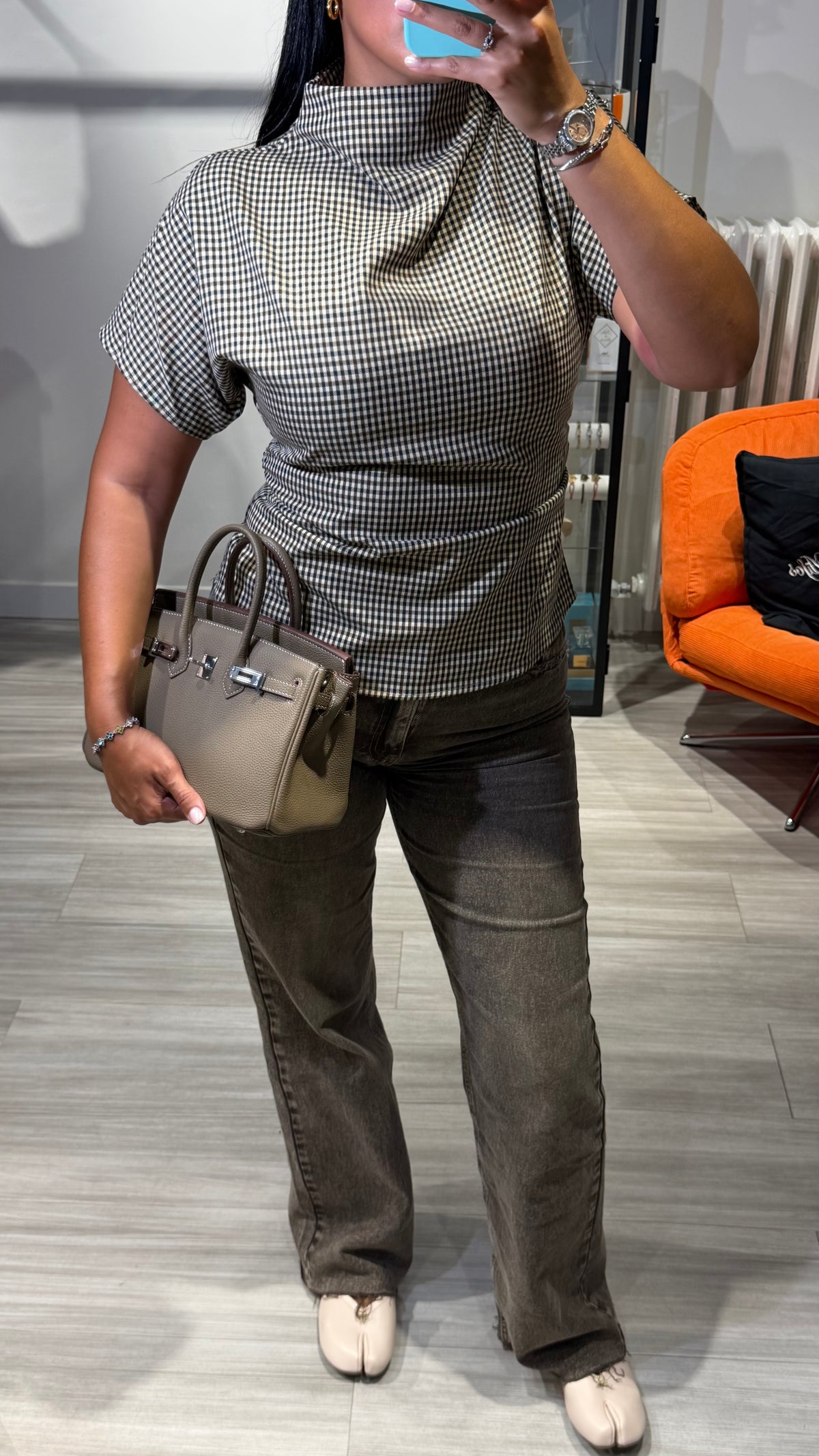 JEANS BEIGE GLACÉ