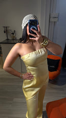 BAS EN SATIN YELLOW