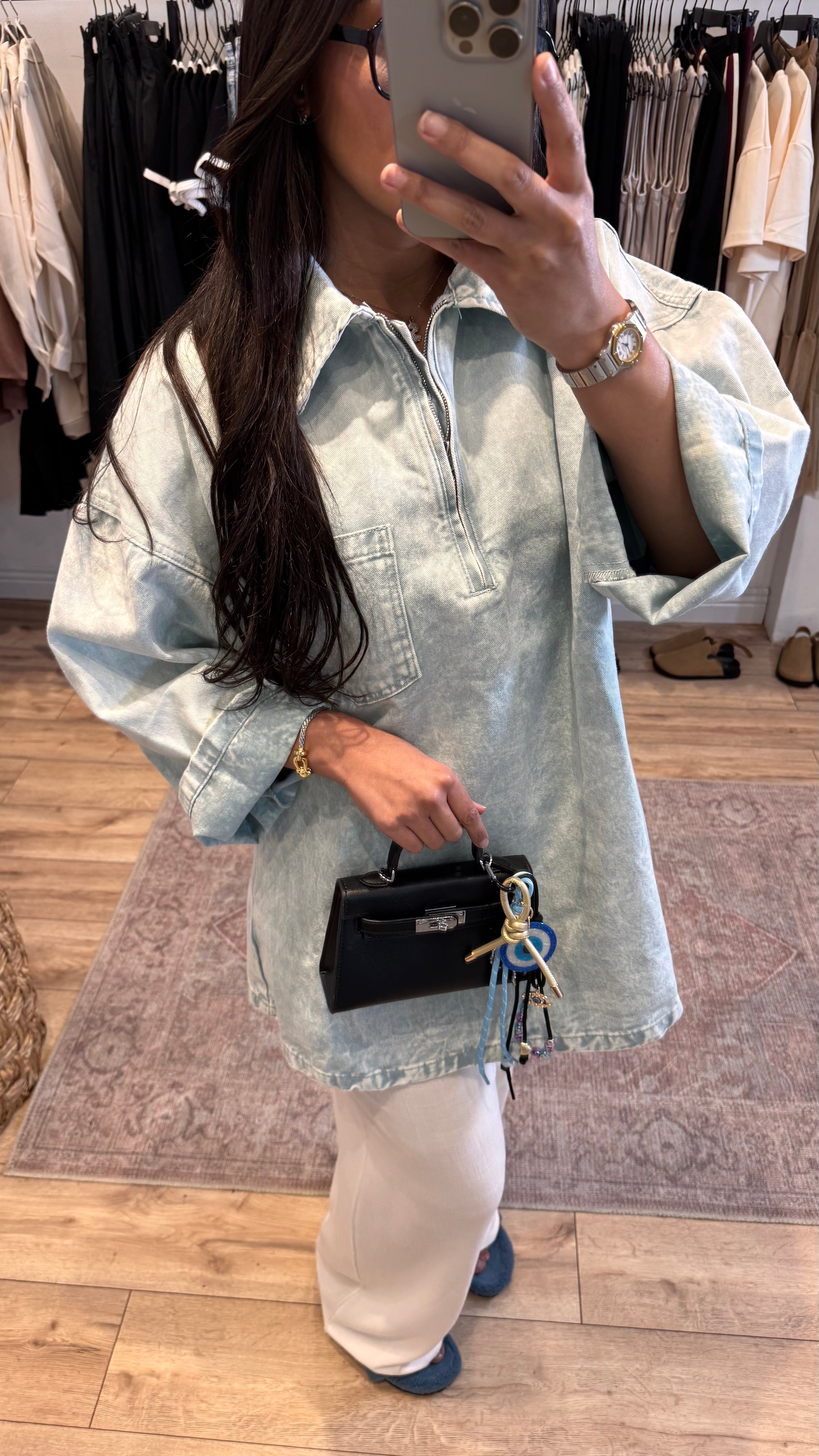 CHEMISE BLUE JEANS