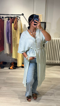 KIMONO / ROBE MENTHE