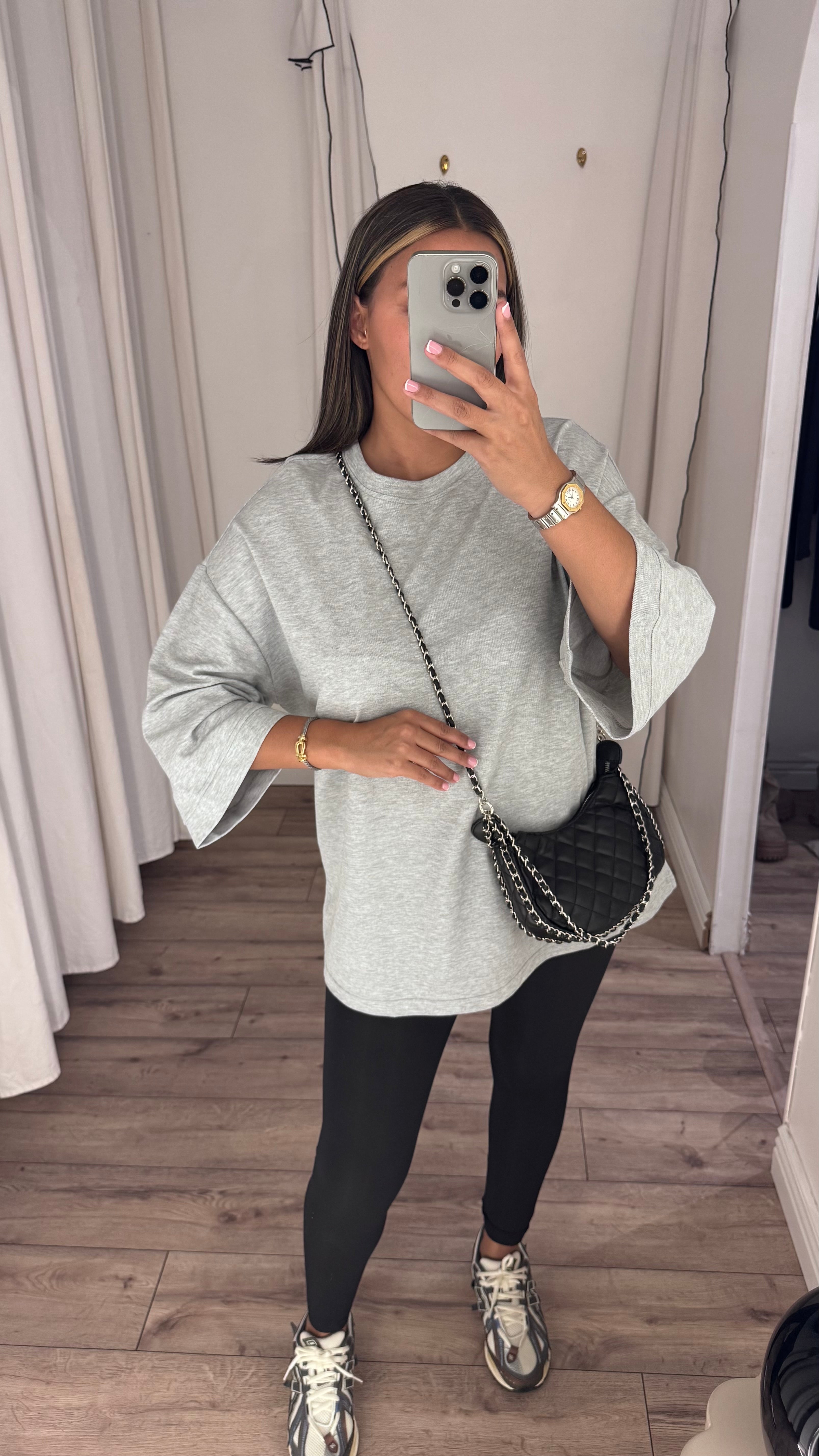T-SHIRT OVERSIZE GRIS