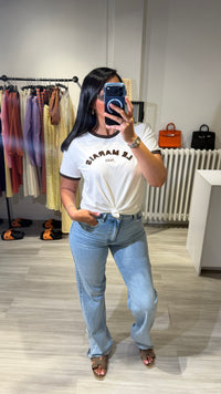 JEANS MOM TAILLE HAUTE