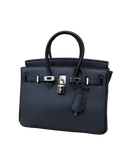 Sac Richy Mini en cuir pleine fleur Black Sugar (noir) – AÏFOS