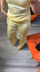 BAS EN SATIN YELLOW