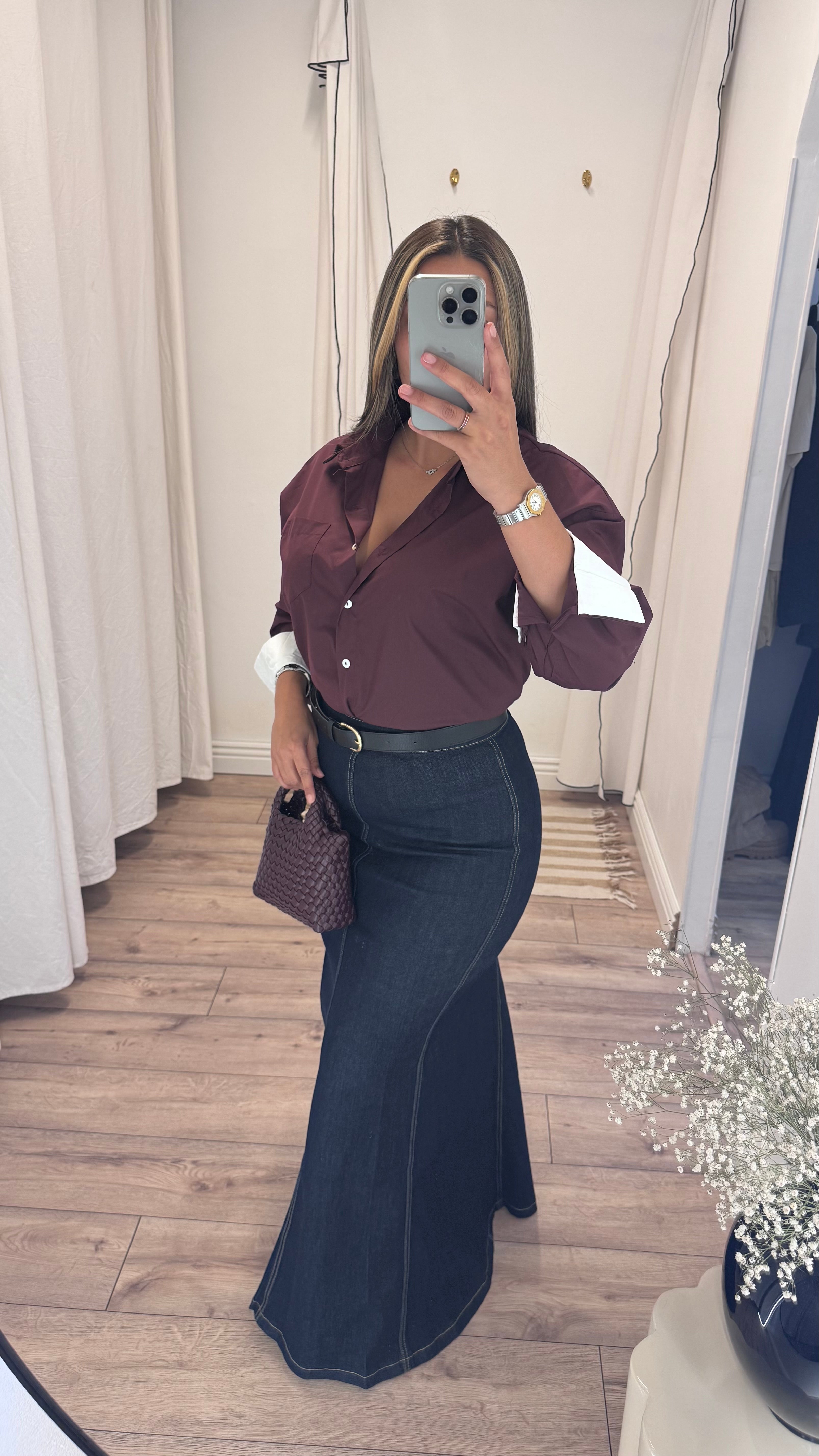 JUPE DENIM