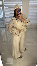 PANTALON FLUIDE IVOIRE