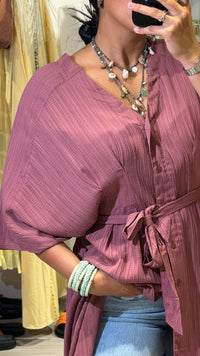 KIMONO MAUVE