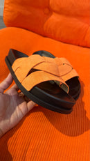 CLAQUETTE ORANGE
