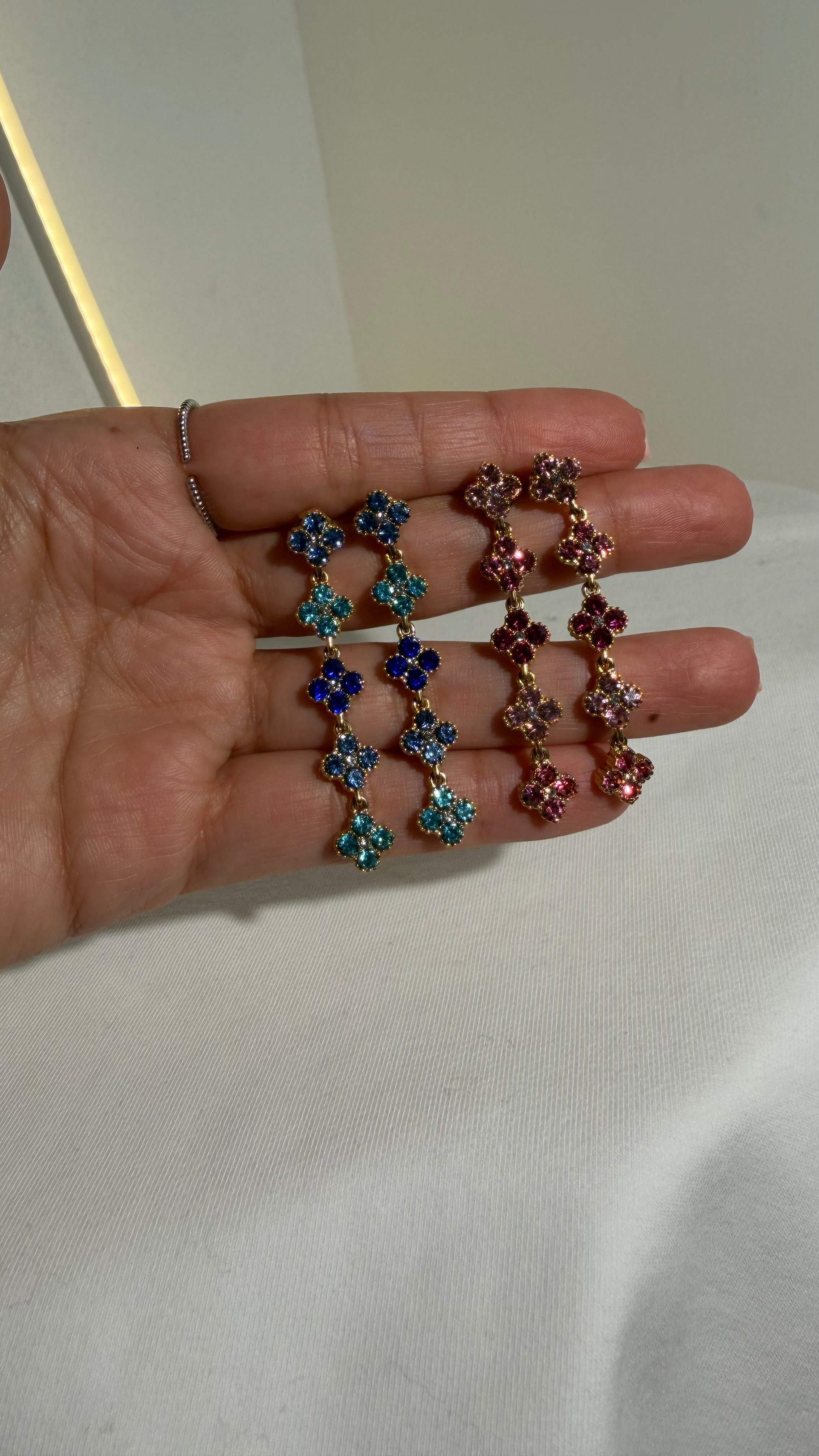 BOUCLES D’OREILLE FLEURS