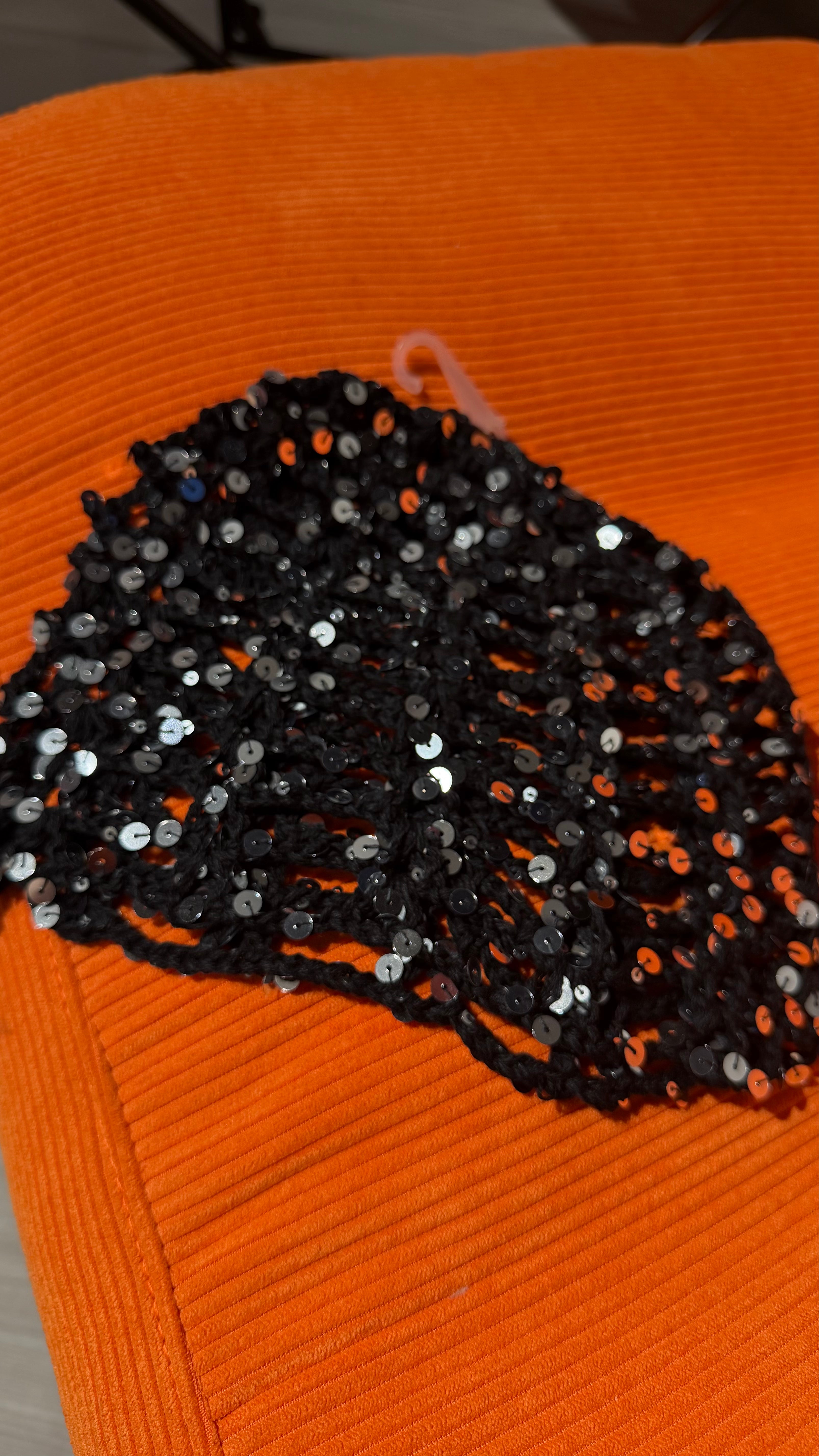 BONNETS SEQUINS NOIR